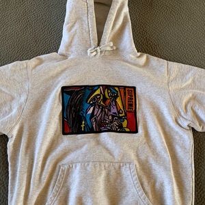 supreme chainstitch hooded sweatshirt